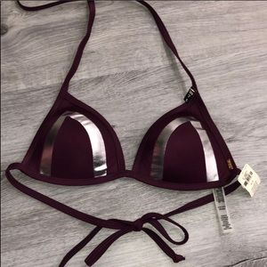 NWT Padded Victoria Secret Pink Bikini Top